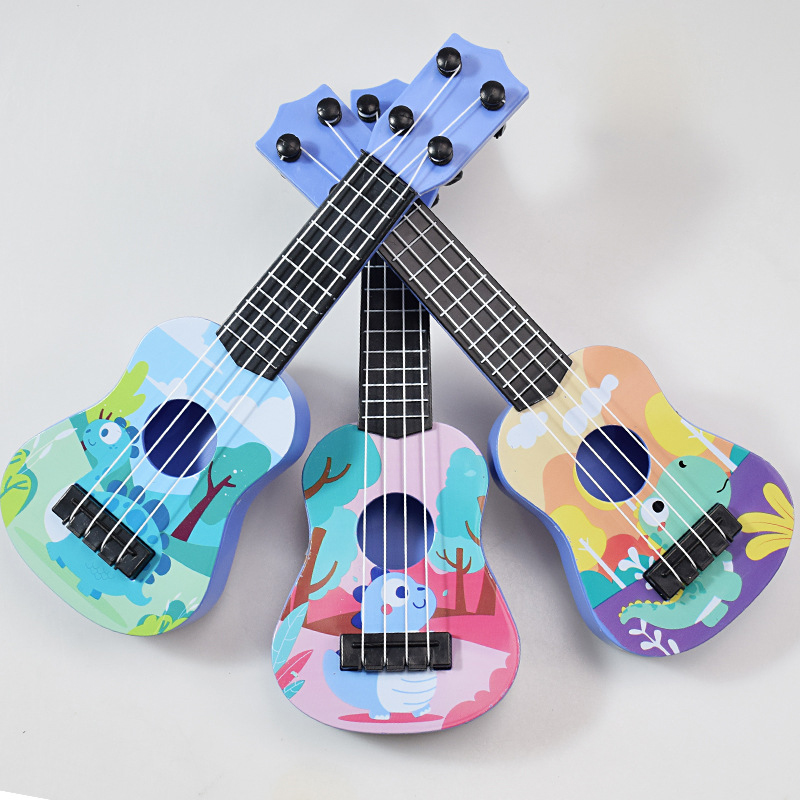 Home Improvement Music - 子供のためのクラシックなミニウクレレギター、男の子と女の子のための早期教育楽器、おもちゃのスキル向上、赤ちゃんのクリスマスギフト
