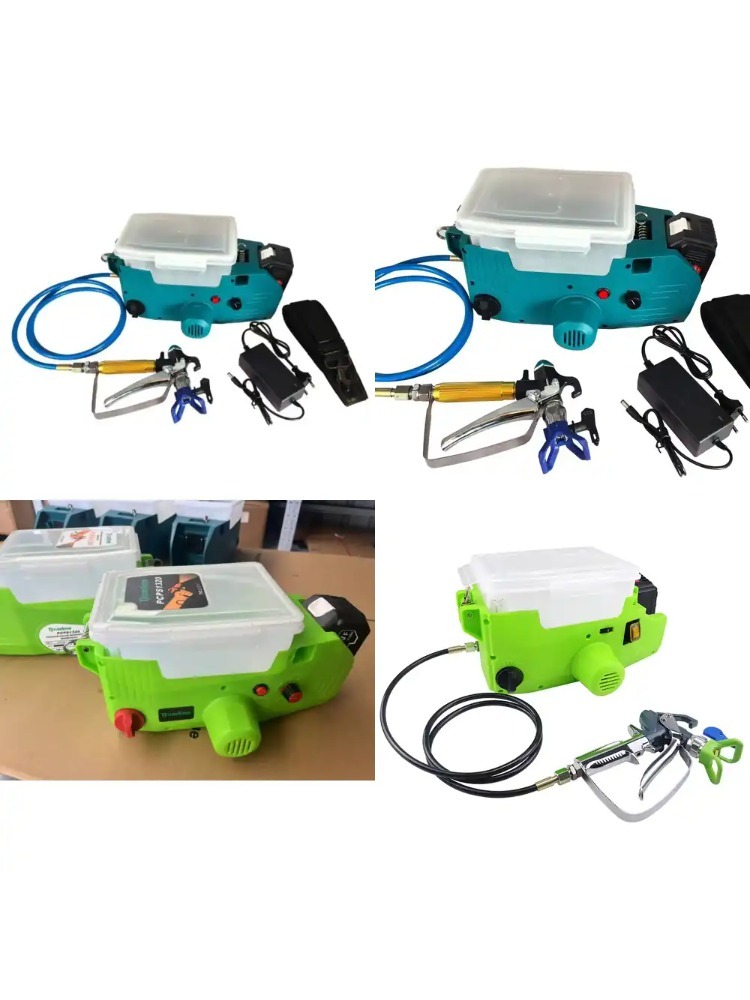 Home Improvement Contractors - 電動エアレススプレーヤー SZ3160 コードレスエアレスペイントスプレーヤー DIY塗装ツール 家庭用/業務用