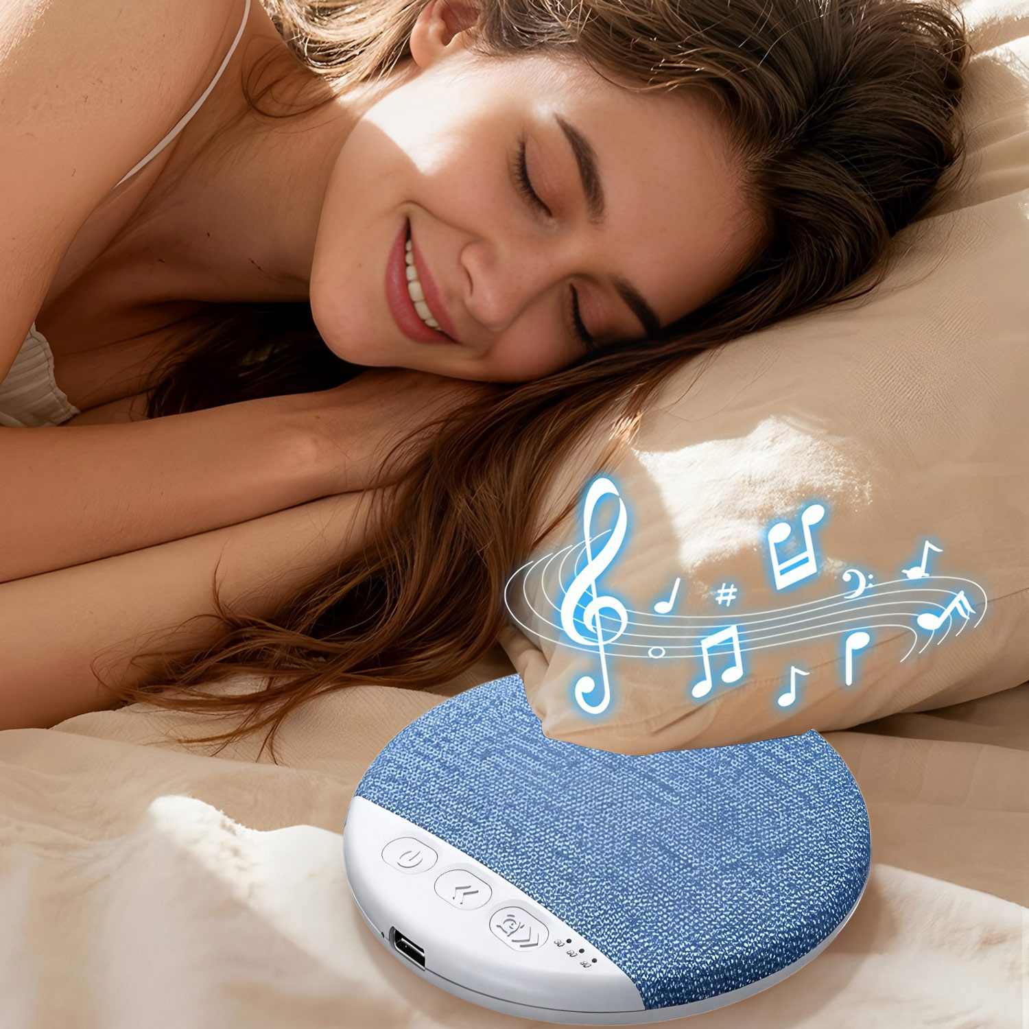 枕の下に置くスピーカー Bluetooth ワイヤレスステレ - Home Improvement Music のレビューと価格