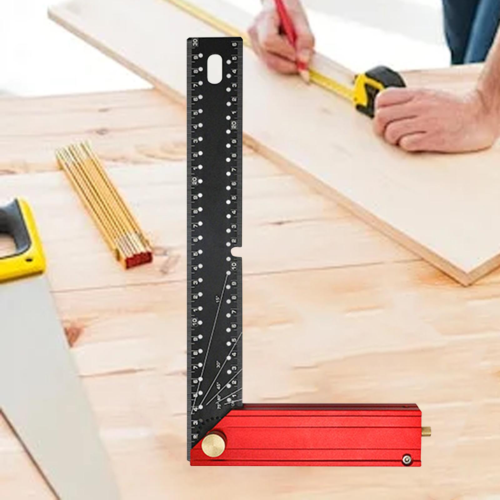 フレーミングスクエア精密L型定規、大工用スクエア、DIYホー - Home Improvement Mark のレビューと価格